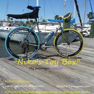 Custom Built Motobecane Racing Bicycle
